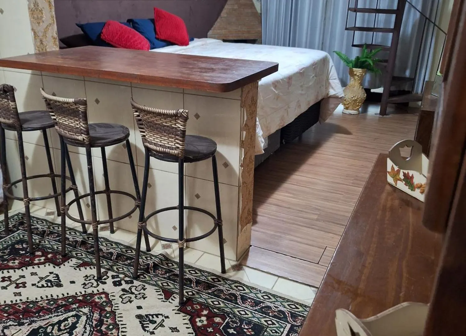 Suite Refúgio da Serra em Campos do Jordão Quarto em Acomodações Particulares